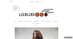 Desktop Screenshot of lieblingliebling.com